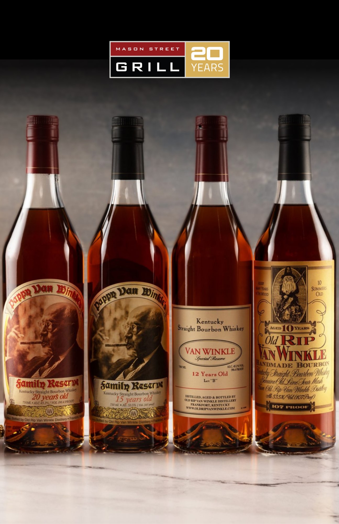 Milwaukee Pappy Van Winkle Dinner